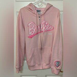 Barbie Script Zippered Hoodie - BoxLunch Exclusive